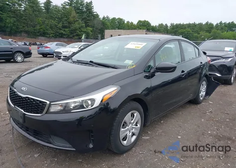 2017 Kia Forte Lx из США, поврежденный, VIN 3KPFK4A77HE127841
